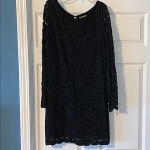 Women’s black lace dress